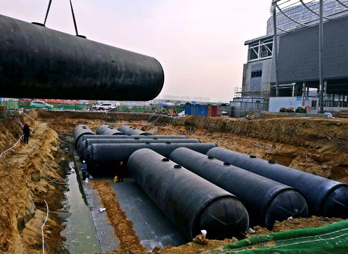 雨水收集地埋蓄水池能承重多少，不能放置到道路下方嗎？